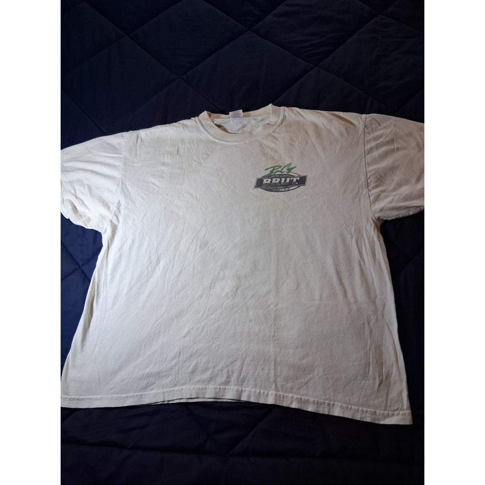 Vintage 2005 Ron Capps Brut Racing NHRA Funny Car T-Shirt Mens XL White DSR